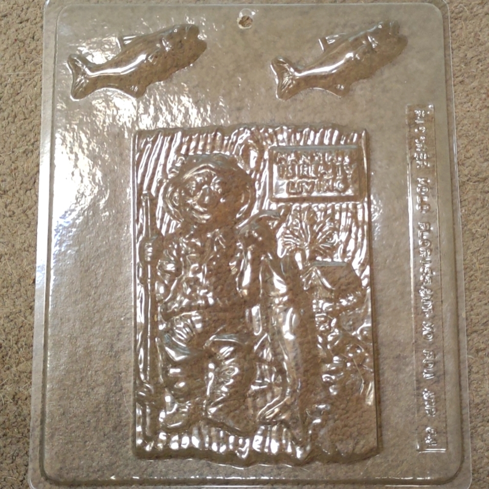 Vintage Fisher candy mold assorted